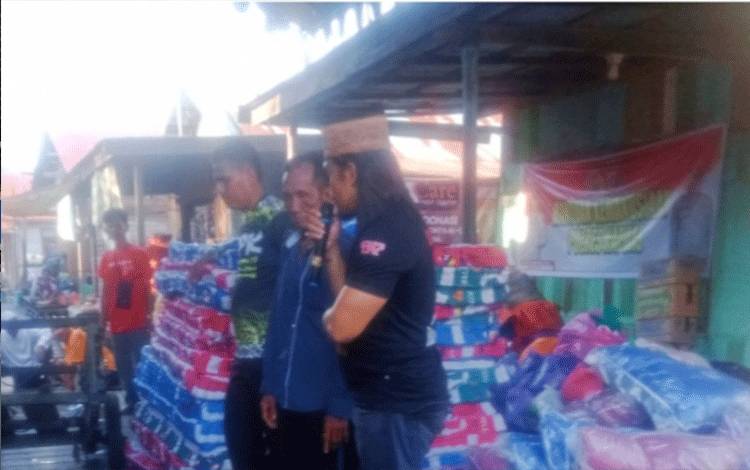 KBPB LPK Salurkan Bantuan Untuk Korban Kebakaran di Desa Pulau Mambulau