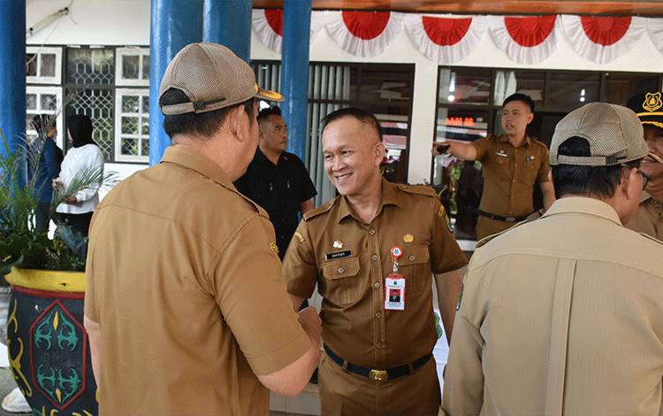 ASN Lingkup Pemkab Kapuas Ikuti Apel Besar dan Halal Bihalal