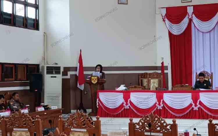 Begini Jawaban Pemerintah soal Tanggapan Fraksi Demokrat DPRD Gunung Mas Terkait Infrastruktur