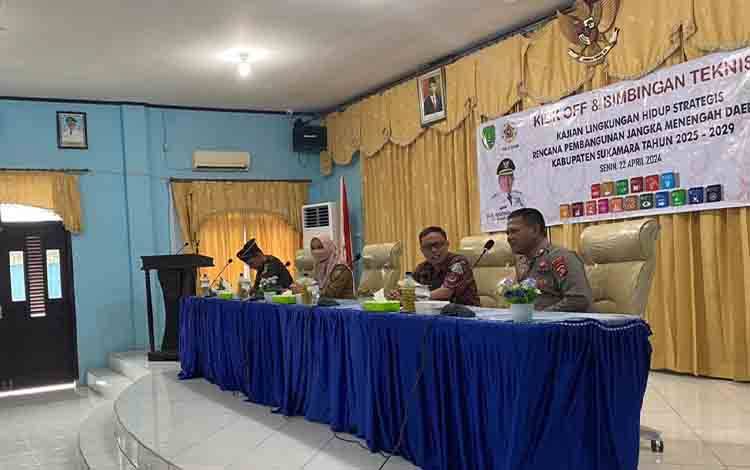 Perangkat Daerah Terkait Diharapkan Berperan Aktif Dalam Penyusunan KLHS RPJMD Kabupaten Sukamara?