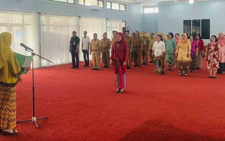 Arahan Kepala BPSDM Provinsi Kalimantan Tengah, Rahmawati.