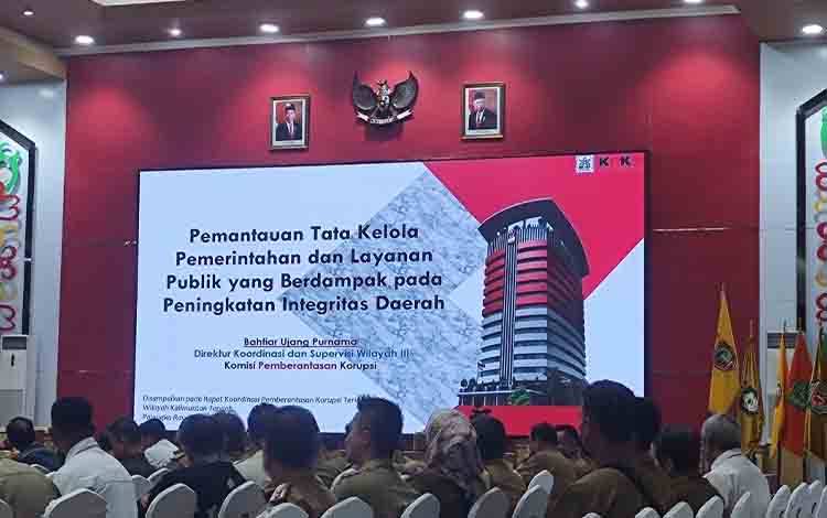 KPK Ingatkan Penurunan Indeks Persepsi Korupsi