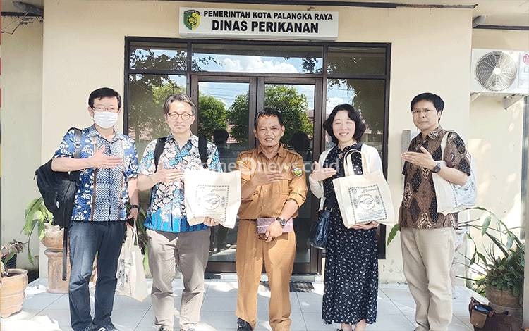 Dinas Perikanan Palangka Raya Terima Kunjungan JICA untuk Kerja Sama Terkait ini