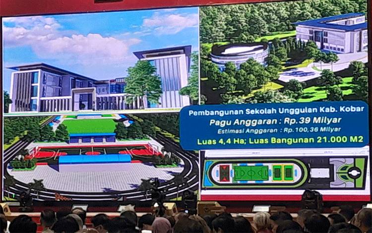 Pemprov Kalteng akan Bangun Sekolah Unggulan di Kobar, Estimasi Anggaran Rp100 Miliar