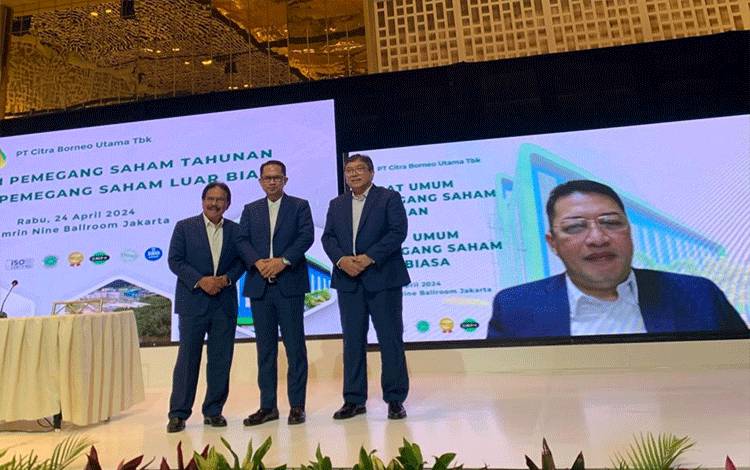 PT Citra Borneo Utama TBK Gelar Rapat Umum Pemegang Saham Tahunan