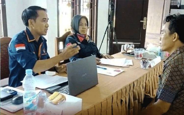 Bawaslu Lamandau Evaluasi dan Seleksi Panwascam Jelang Pilkada 2024