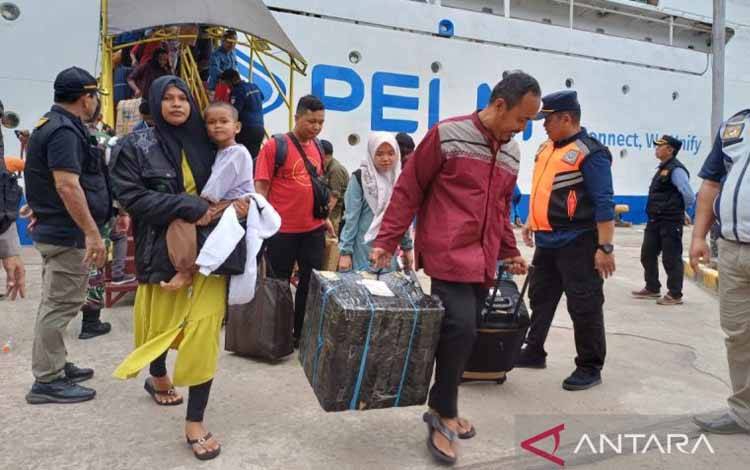KSOP Sampit: 30 Persen Pemudik Belum kembali Hingga Penutupan Posko