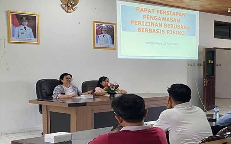 DPMPTSP Kalteng Perkuat Sinergi Perangkat Daerah Teknis
