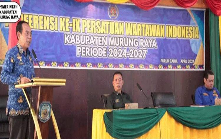 Pemkab Murung Raya Berharap Kerjasama dengan PWI Semakin Ditingkatkan