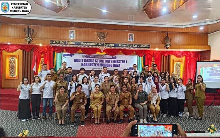 Pemkab Murung Raya Audit Kasus Stunting Semester I 2024