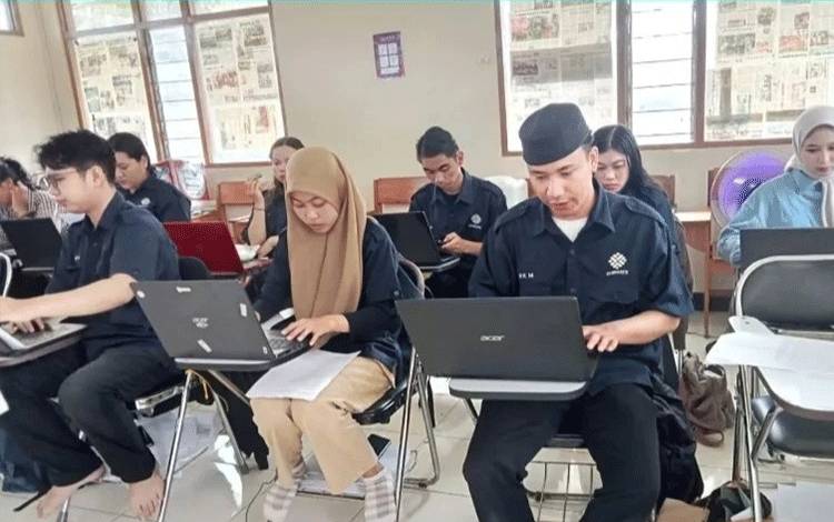 Pelatihan Berbasis Kompetensi Operator Komputer Muda Tahap 1 lalu di BLK Palangka Raya (Foto : BLK Palangka Raya)