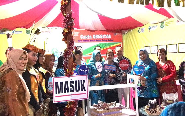 Dinkes Kapuas Turut Berpartisipasi di Expo Kapuas, Berikan Pelayanan Ini