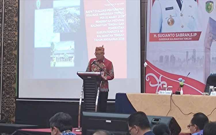 Triwulan Pertama 2024, Realisasi Keuangan Pemprov Kalteng Baru 10,25 Persen