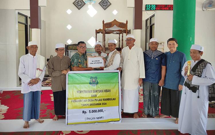 Pemdes Pulau Mambulau Beri Bantuan untuk Masjid An Nur?