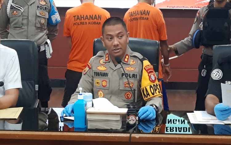 Kapolres Kobar akan Tindak Tegas Pelaku Pemanen Ilegal TBS Sawit