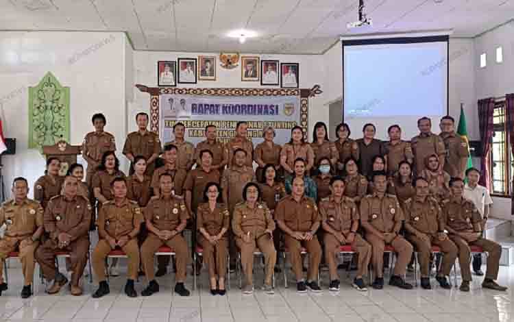 Pemkab Gunung Mas Gelar Rapat Koordinasi TPPS