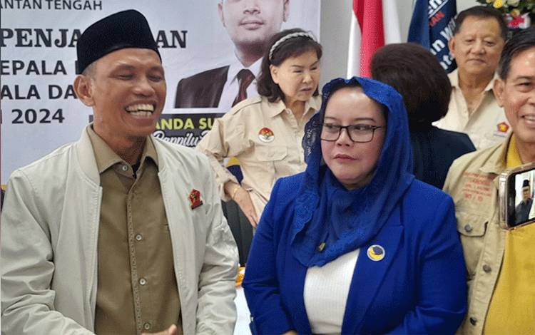 Pancing Tokoh Daftar Kepala Daerah, Nasdem dan Gerindra Kalteng Lakukan Ini