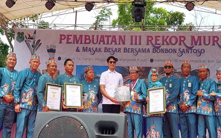 Momen Peringatan Hari Jadi ke-218, Kapuas Pecahkan 3 Rekor Muri