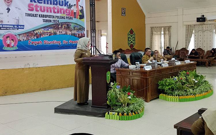 Tingkat Prevelensi Stunting di Pulang Pisau Alami Penurunan