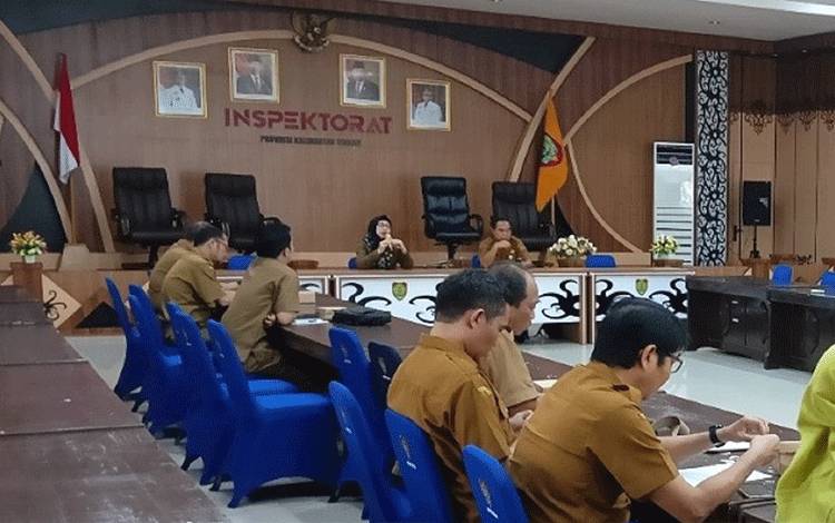 Inspektorat Kalteng Susun Rencana Aksi Tindaklajuti Hasil Survei Penilaian Integritas