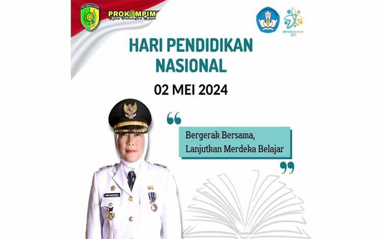 Pj Wali Kota Palangka Raya Serukan Gerakan Bersama Lanjutkan Merdeka Belajar