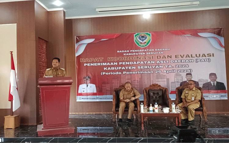 Pj Bupati Seruyan Djainuddin Noor (Foto : FAHRUL)