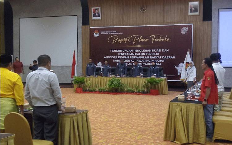 Ini Daftar Nama Caleg yang Ditetapkan KPU Menjadi Anggota DPRD Kobar 2024-2029