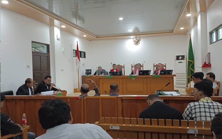 Sidang Kasus Penembakan di Bangkal Dengan Tersangka Perwira Polisi Menghadirkan Dua Saksi