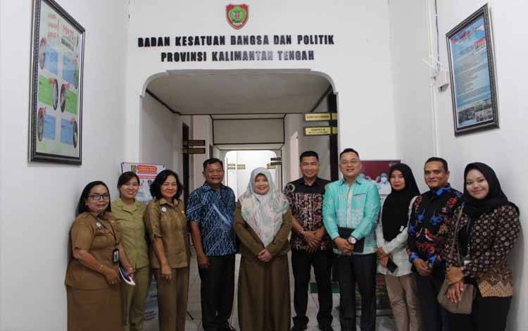 Kesbangpol Kalteng Terima Kunjungan Sharing Komisi I DPRD Kotim
