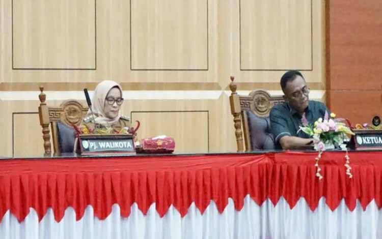 Pj Wali Kota Palangka Raya Apresiasi Dukungan DPRD Wujudkan Akuntabilitas Kinerja