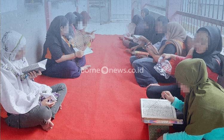 WBP Perempuan Rutan Kuala Kapuas Ikuti Kegiatan Pengajian, Ini Tujuannnya
