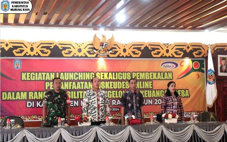 Pemkab Murung Raya Luncurkan Siskeudes Online