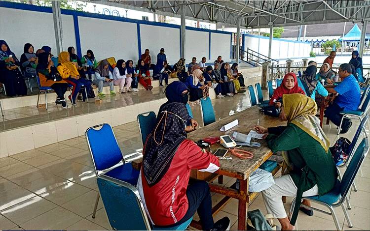 Dinas Kesehatan Barito Utara Periksa Kebugaran 145 CJH