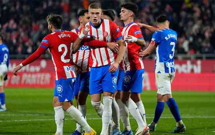 Girona Lolos ke Liga Champions, Michel Sanchez: Kami Mencetak Sejarah