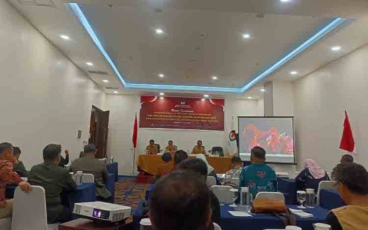 KPU Kalteng Gelar Media Gathering Sampaikan Jadwal Penyerahan Dukungan pada Pilkada 2024