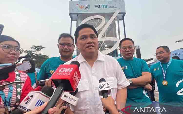 Erick Thohir: BUMN Terus Dukung Aktivitas Olahraga Indonesia