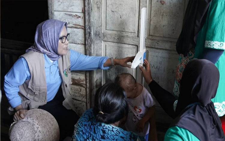 Pj Wali Kota Palangka Raya Tinjau Penanganan Stunting