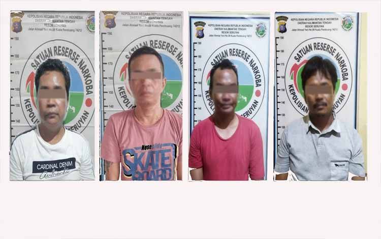 Satresnarkoba Polres Seruyan Amankan Pengedar Sabu di Sejumlah Kecamatan