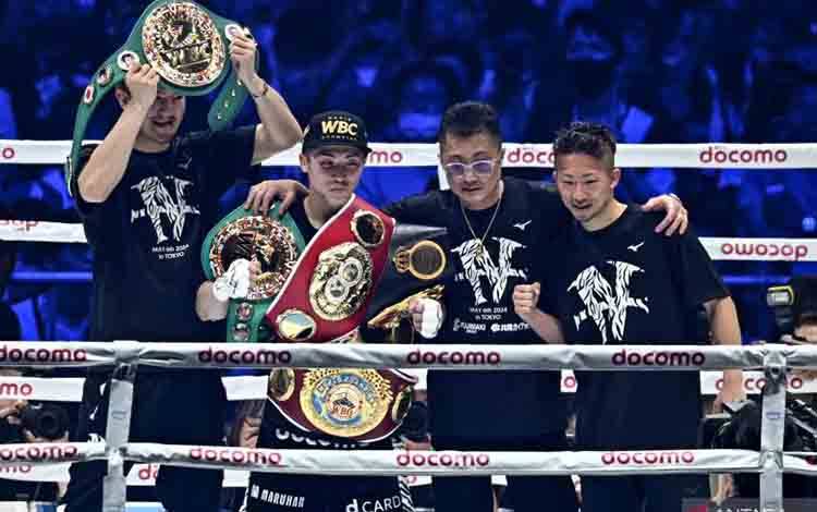 Inoue Taklukkan Nery untuk Pertahankan Gelar Kelas Bantam Super
