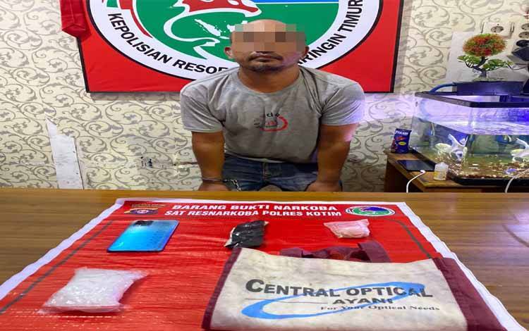 Sopir CPO Bawa Sabu Disergap Polisi di Sampit