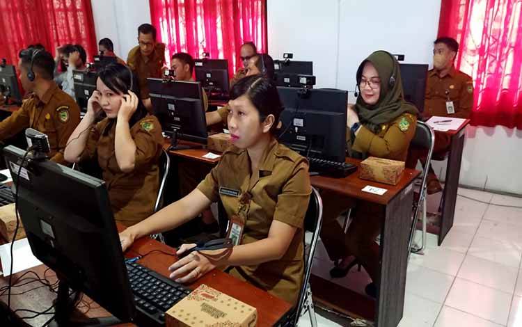 82 Peserta Ikuti Assesment Bagi Pejabat Pengawas di Pemkab Barito Utara