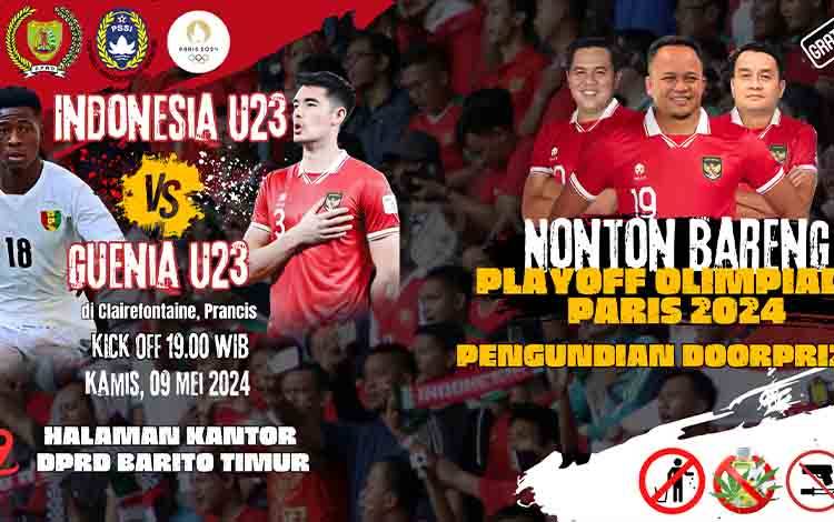 DPRD Barito Timur Akan Adakan Nonton Bareng Timnas Indonesia VS Guenia