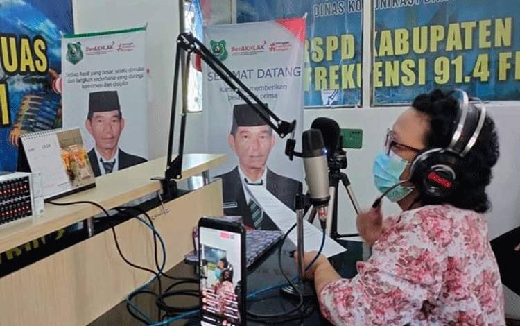 Promkes RSUD Kapuas Berikan Edukasi Kesehatan Atasi Sakit Batuk di Rumah