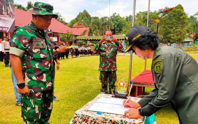 Pj Bupati Apresiasi Kegiatan TMMD Kodim 1017 Lamandau