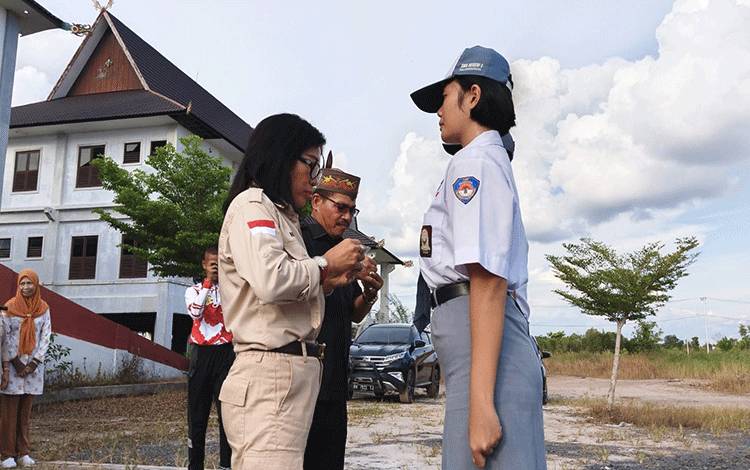 Kesbangpol Bekali Paskibraka Palangka Raya Pemantapan Wawasan Bela Negara