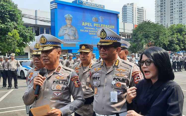 Korlantas Masih Uji Keamanan Pengiriman Surat Tilang Melalaui WA