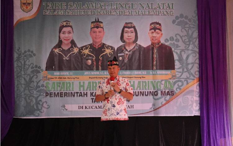 Pemkab Gunung Mas Safari Haring Kaharingan ke 12 Kecamatan