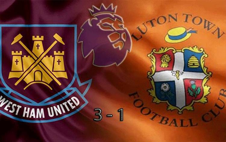 Luton Town Berada di Ujung Tanduk Setelah Dihajar West Ham 1-3, Berikut Hasil Lengkap Liga Inggris