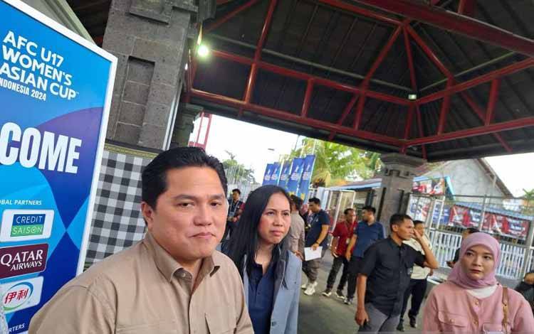 Erick Thohir Bakal Bangun Sepak Bola Putri dari Bawah