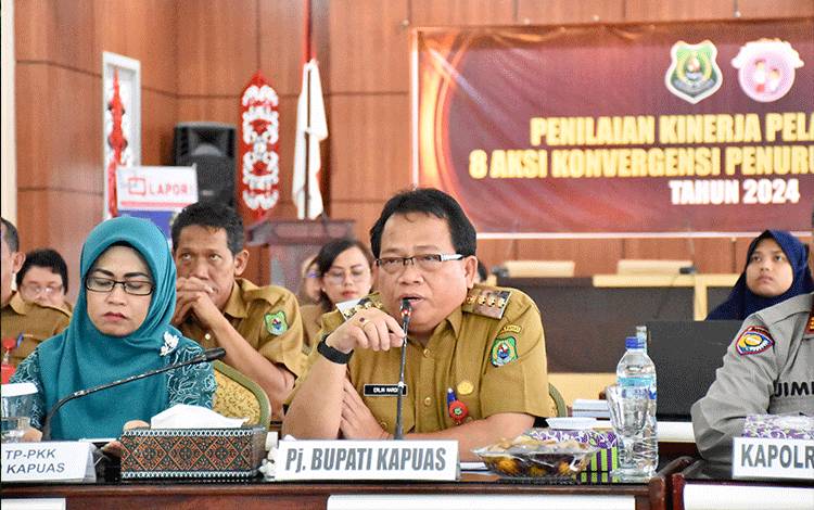 Pemkab Kapuas Komitmen Terus Tekan Angka Stunting